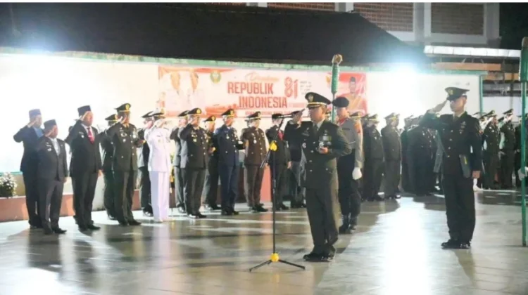 Walikota dan Wakil Walikota Sibolga Ikuti Apel Kehormatan dan Malam Renungan Suci