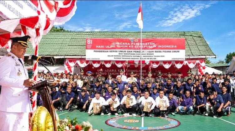 Peringati HUT RI ke-81, 329 WBP Balige Dapat Remisi