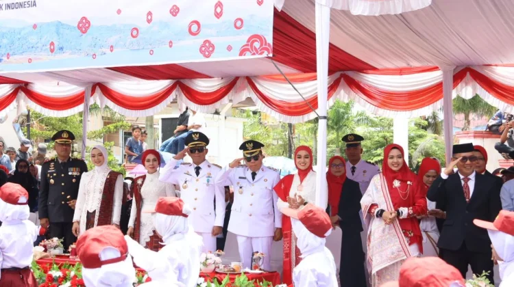 Pawai Deville dan Karnaval HUT ke-81 RI di Sipirok Meriah, Masyarakat Tumpah Ruah di S