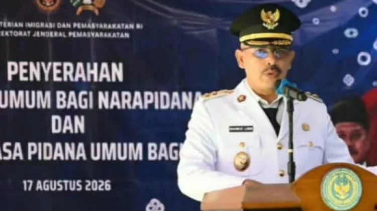 Remisi 107 WBP Lapas Barus, Wabup: Kemerdekaan Bukan Hadiah