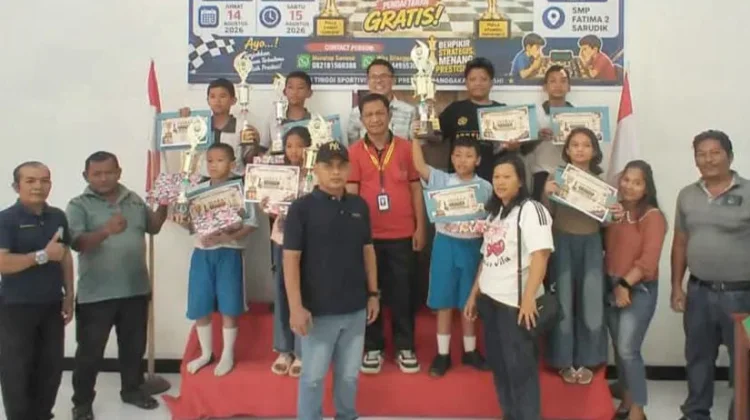 HUT-RI, Turnamen Catur Piala Camat dan SMP Fatima