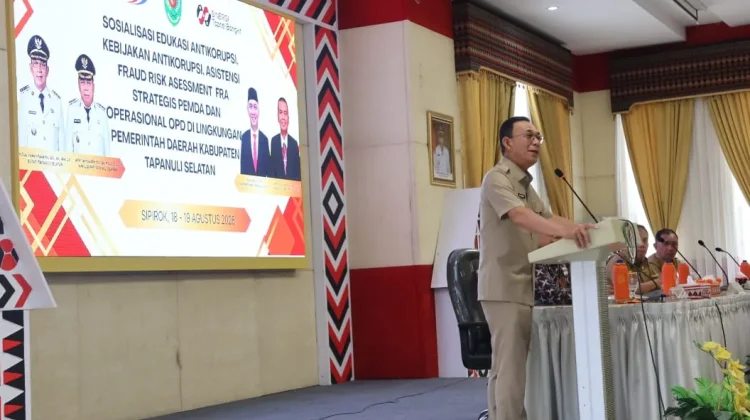 Bupati Gus Irawan Buka Edukasi Antikorupsi