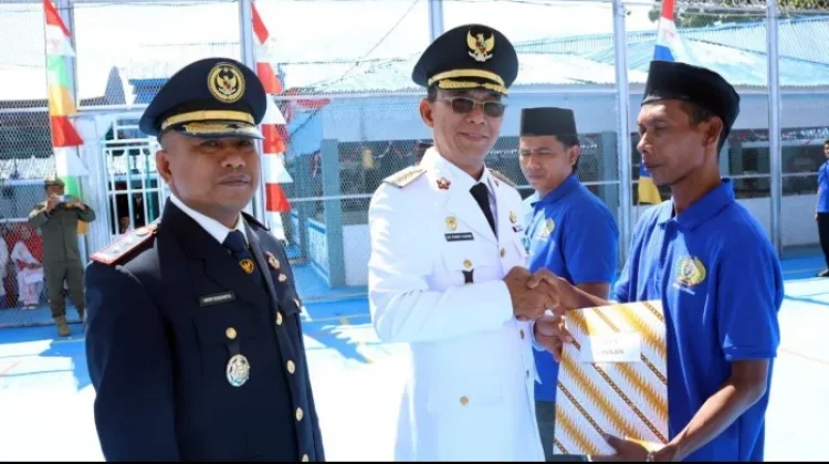 Narapidana Rutan Sipirok Terima Remisi Kemerdekaan