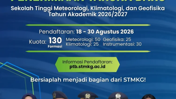 Pendaftaran Taruna Baru STMKG Resmi Dibuka!!