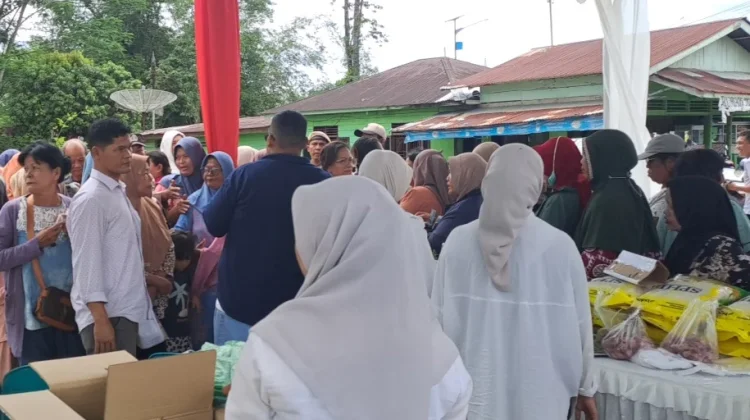 Pemkab Tapteng Gelar Gerakan Pasar Murah untuk Kendalikan Inflasi