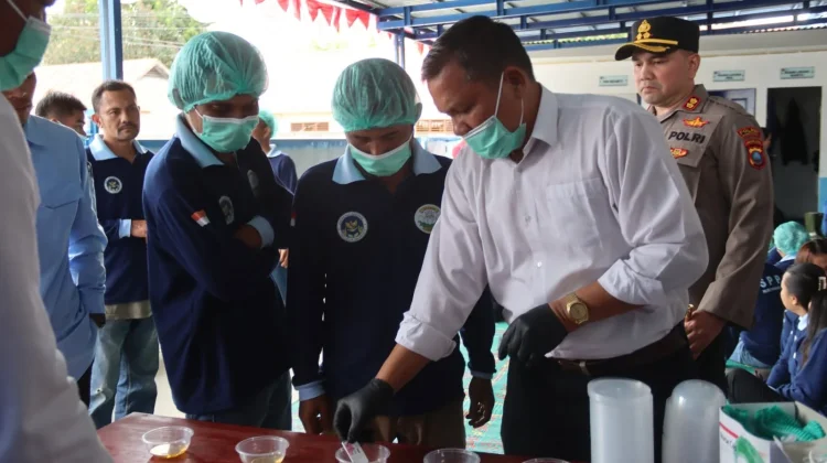 Polres Humbahas Pastikan 50 Peserta SPPG Bersih dari Narkoba
