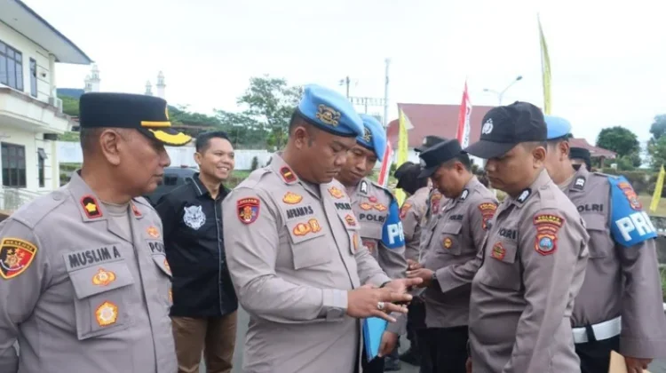 Personel Polres Tapsel Diingatkan Tak Terlibat Judi Online dan Pinjol