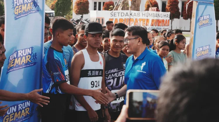Fun Run 6K GEMAR Digelar di Doloksanggul, Diinisiasi Anggota DPR RI Pdt. Sabam Sinaga