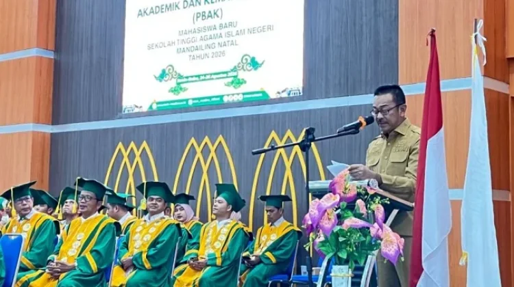 Bupati Madina Ingatkan Mahasiswa Baru STAIN Madina Soal Etika di Era AI