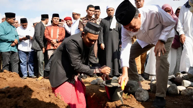 Maulid Nabi Muhammad SAW dan Peletakan Batu Pertama Masjid Dar Ibnu Arrizah