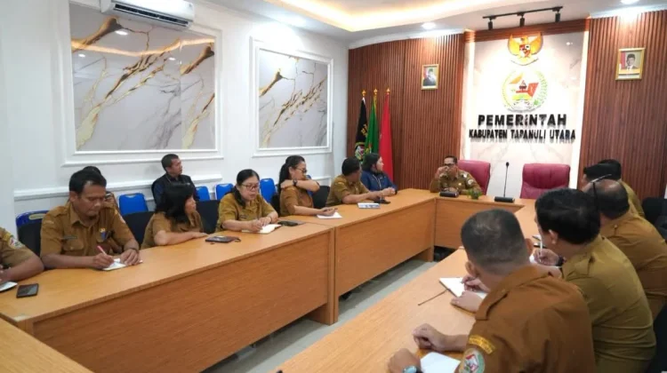 Bupati Taput Ikuti Rakornas Pengendalian Inflasi Nasional