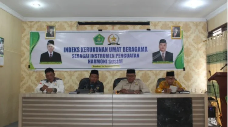 Kemenag Tapteng Jadikan Indeks KUB Sebagai Pijakan Perkuat Harmonisasi Sosial