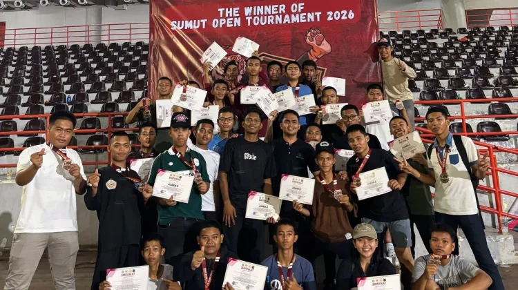 IPSI Kota Sibolga Raih 37 Medali pada Sumut Open Pencak Silat 2026