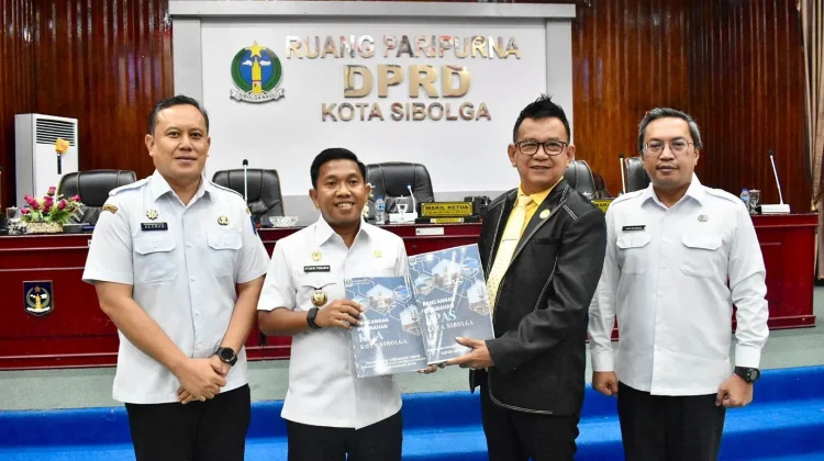Wali Kota Sibolga Sampaikan Rancangan Perubahan KUA-PPAS APBD Tahun Anggaran 2026