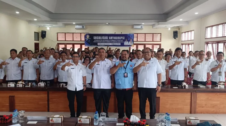 Inspektorat Toba Gelar Sosialisasi Antikorupsi, Perkuat Integritas ASN