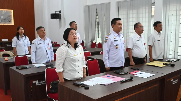 Bupati Humbahas Ikuti Sosialisasi Pemulihan UMKM Terdampak Bencana