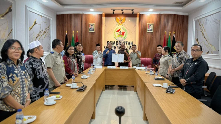 Pemkab Taput Sinergi Percepat Pendaftaran Tanah Wakaf