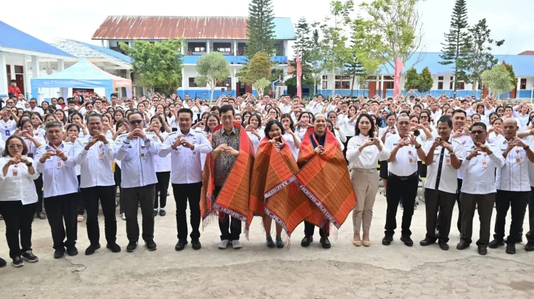 Bupati Humbahas Buka Pelatihan Pandai Berhitung bagi Guru dengan Metode GASING