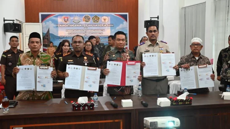 Bupati Humbahas Percepat Pendaftaran Tanah Wakaf di Humbahas