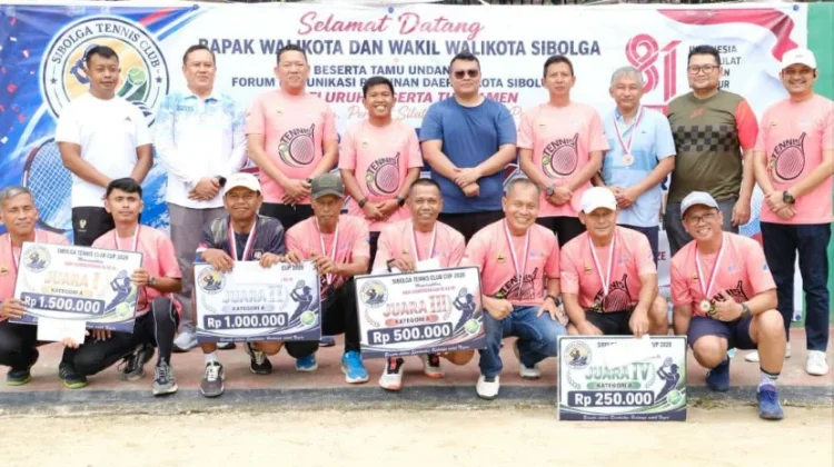 Dukung STC Cup 2026, Wali Kota Sibolga Dorong Generasi Muda Berolahraga