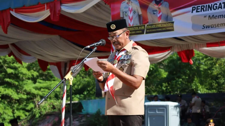 Bupati Madina Tekankan Peran Pramuka Wujudkan Swasembada Pangan