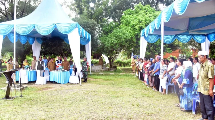 Bupati Tapteng Launching Penyaluran Bantuan Pangan 1.394,7 ton Beras