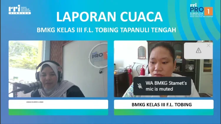 BMKG Perkirakan Cuaca Sibolga dan Tapanuli Tengah Didominasi Cerah Berawan
