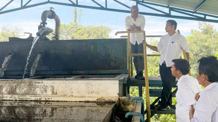 Direktur PERUMDA Mual Nauli Tinjau Langsung IPA Sosorgadong