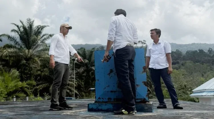 Direktur PERUMDA Mual Nauli Tinjau Langsung IPA Sosorgadong