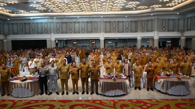 Bupati Humbahas Hadiri Rakor Optimalisasi PAD Se-Provinsi Sumatera Utara