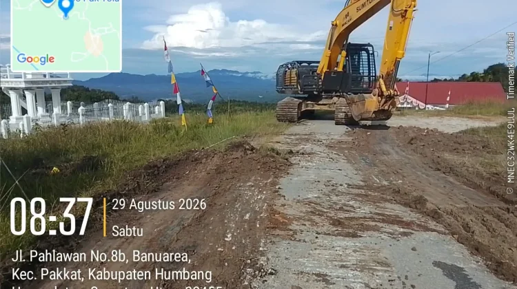 Rekonstruksi Jalan Sipagabu-Banuarea-Sijarango Pakkat Dimulai