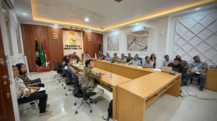 Wabup Taput Terima Tim Pemeriksa BPK RI, Bahas Pemeriksaan Pengelolaan Air Minum