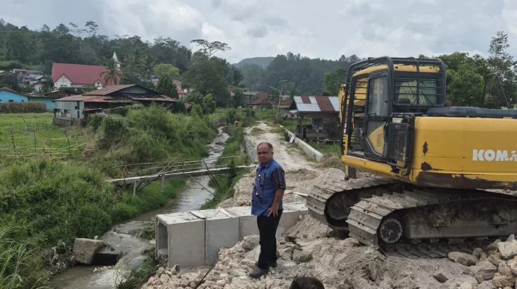 Pemkab Taput Percepat Pembangunan Jalan Alternatif Aek Haidupan