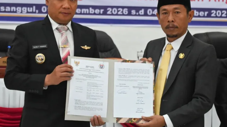 Bupati Bersama DPRD Humbahas Sepakati PAPBD TA 2026