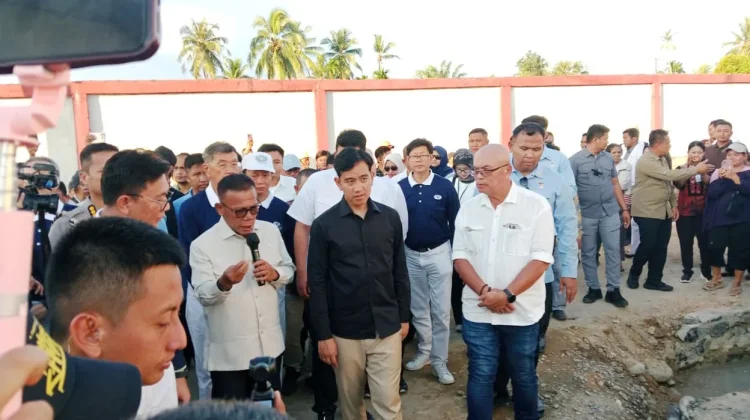 Wapres RI Gibran Tinjau Pembangunan Huntap Korban Bencana Tapteng