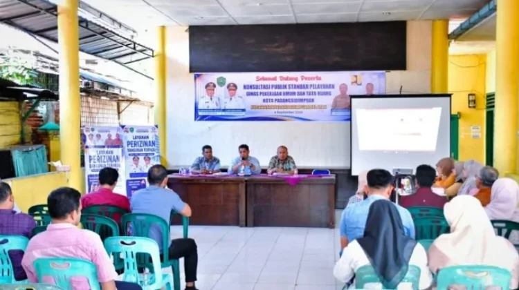 Dinas PUTR Padangsidimpuan Perkuat Pemahaman Aparatur Soal Perizinan