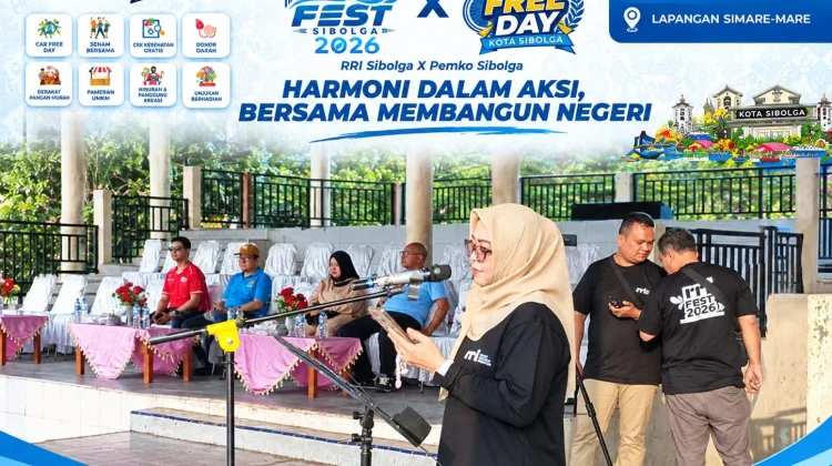 RRI Fest 2026 bersama Pemko Sibolga di Lapangan Simaremare