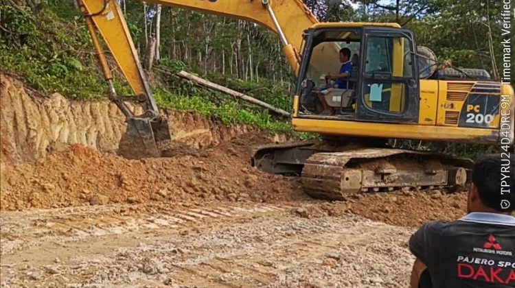 Jalan Sijarango-Sibongkare Tarabintang Kini Berhasil Tembus