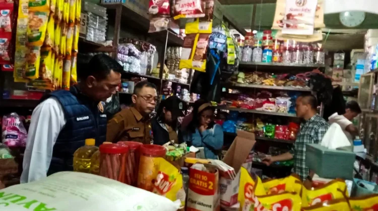 Pemkab Humbahas Bersama Polres Monitoring Ketersediaan dan Harga Beras