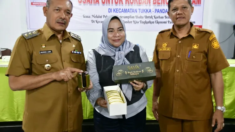 Pemkab Tapteng Gelar Pelatihan Keterampilan Usaha Bagi Korban Bencana