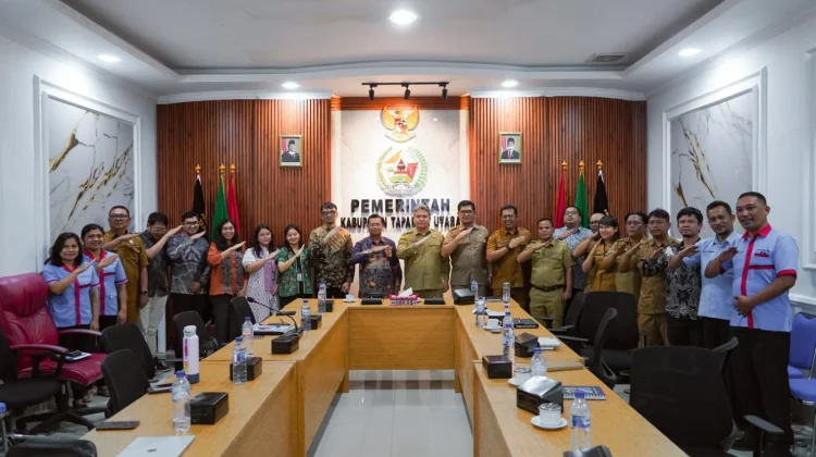 Wakil Bupati Taput Ikuti Entry Meeting BPK, Perkuat Evaluasi Layanan Air Minum