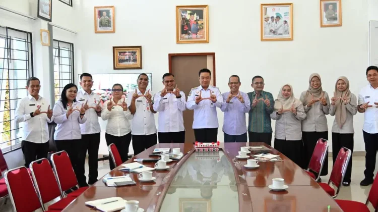 Kepala BPJPH Provsu Audiensi Kepada Bupati Humbahas, Bahas Sertifikasi Halal