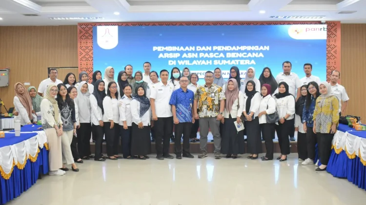 Pemko Sibolga Fasilitasi Pemulihan Arsip ASN Terdampak Bencana Bersama BKN