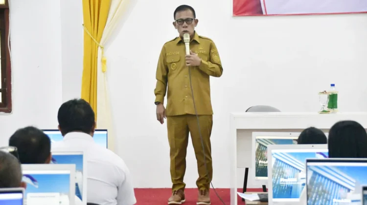 Bupati Tapanuli Tengah Buka Profiling ASN