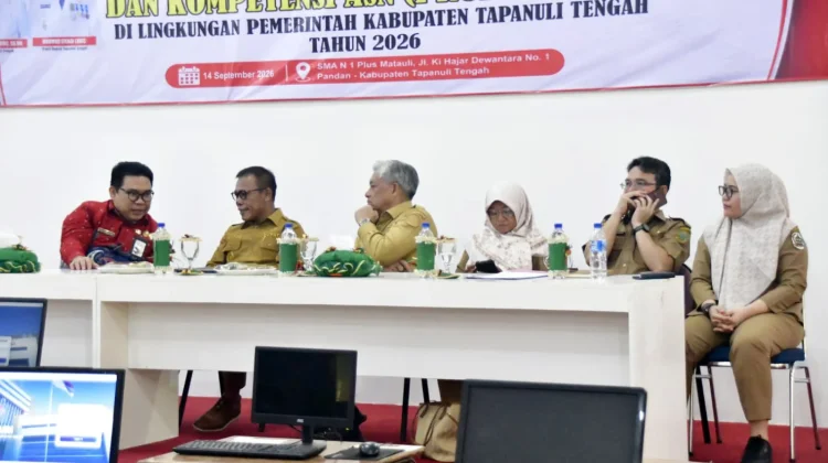 Bupati Tapanuli Tengah Buka Profiling ASN