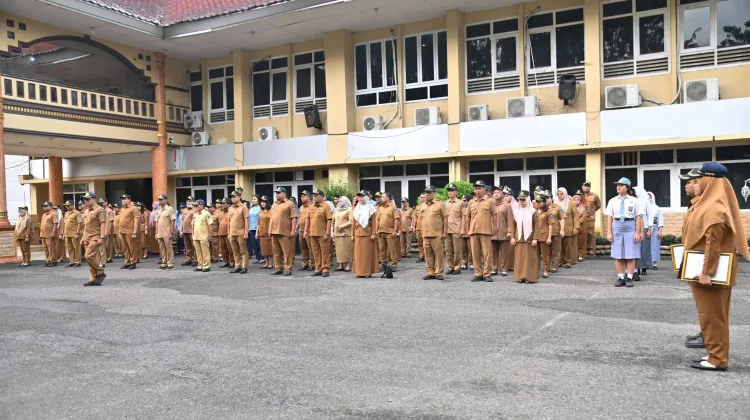 Pemko Sibolga Gelar Apel Pagi, Beri Penghormatan kepada ASN Korban KKB Jayawijaya