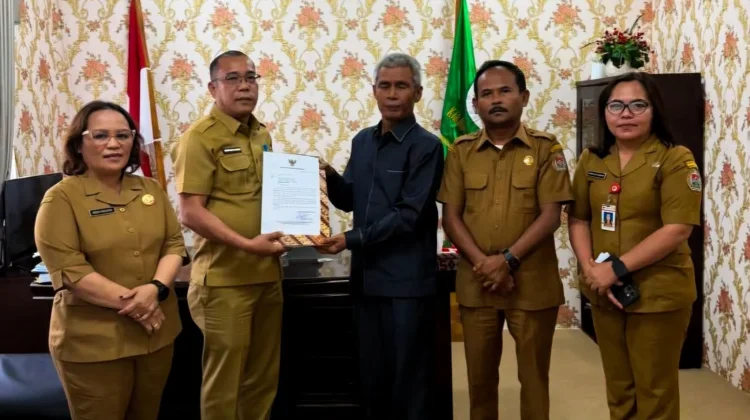 Bupati Humbahas Sampaikan Ranperda APBD T.A. 2027 kepada DPRD