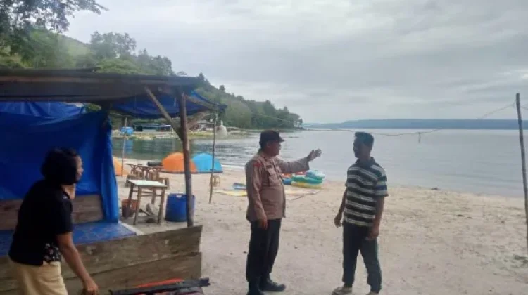 Polsek Balige Imbau Wisatawan Lumban Bulbul Waspada