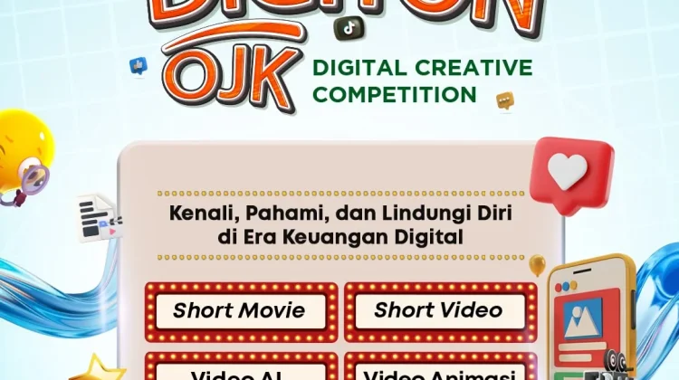 Tingkatkan Edukasi Keuangan, OJK Buka Kompetisi Digiton 2026