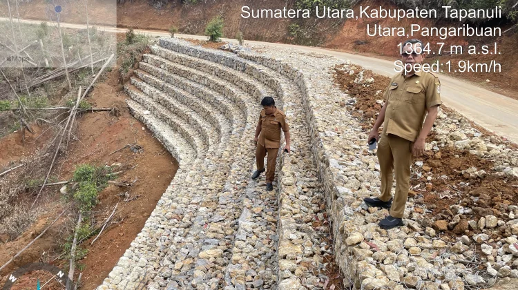 Sebanyak 15 Infrastruktur Pascabencana Taput Rampung